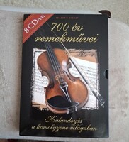 700 év remekművei  Könyv CD-vel