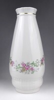 1Z044 Polish Wloclawek porcelain vase with floral pattern