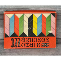 Mágneses mozaik retro ügyességi játék