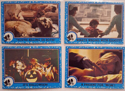 E.T. A földönkívüli 4 db. eredeti 1982-es Universal Studios kereskedelmi kártya egyben (2.)
