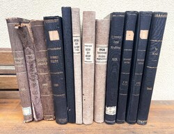 Régi Igazságügyi Közlöny antikvár könyv 1904-1943 egyes évfolyamok