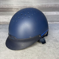 Decathlon Fouganza sötétkék kobak 55-58 cm