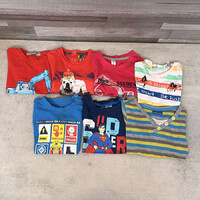 Kariban, Carnaval, Orchestra, Fireman Sam, Superman, Cherokee fiús póló szett 18-24 hónap