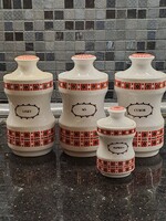 Retro Alföldi porcelán fűszertartó fűszertartó sótartó