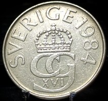 Svédország 5 korona 1984 05A2