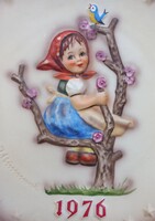 Hummel falitányér 1976 (19 cm)