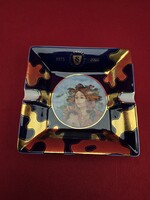 Hollóházi Faragó Miklós "tavasz" hamutál