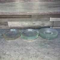 Különleges üveg kistányérok