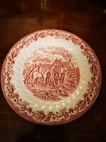 Angol lovas tányér Churchill Georgian Collecti