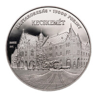Bács-Kiskun megye Kecskemét 15000 Forint 2022 PP 40g Ag925