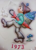 Hummel falitányér 1973 (19 cm)