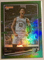 Ja Morant NBA Panini Donruss 2021-2022 kosárlabdakártya (Green)
