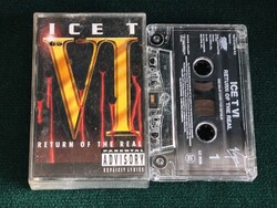 Ice T - VI: Return of the Real (1996) MC kazetta - Eredeti Holland nyomás - Ritka Rap!