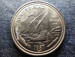 Portugália Nuno Tristao 100 Escudo 1987 INCM