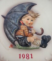 Hummel falitányér 1981 (19 cm)
