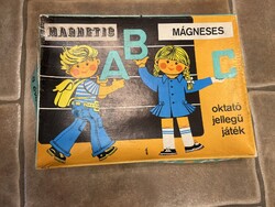 Mágneses ABC játék