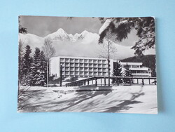Képeslap (11) - Csehszlovákia (Szlovákia) - Magastátra - Hotel Morava 1950-es évek