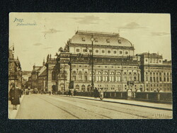 Képeslap, Csehország. A prágai Nemzeti Színház (Národní divadlo)