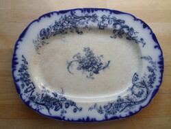 Antik Cauldon fajansz ovális tál 29,5 x 39 cm