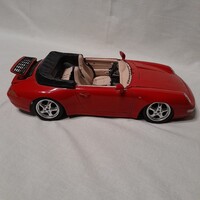 Burago Porsche Carrera 911 autó makett, modell. 1:18
