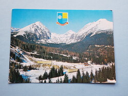 Képeslap (11) - Csehszlovákia (Szlovákia) - Štrbské Pleso (Csorbató) 1970-es évek
