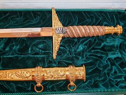 Dísz tőr gyönyörű álapotban Dobozában