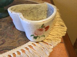 Vastag kerámia cserép , kaspó