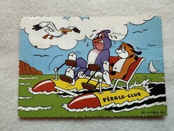 Old humorous postcard -5.