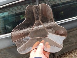 Tiffany színes ólomüveg tál