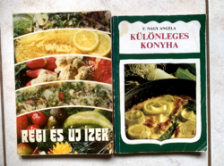 2 retró szakácskönyv - (Különleges konyha + Régi és új ízek)