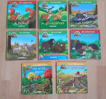 DeAgostini könyvsorozat nyolc része (Tréfás és tanulságos kerekerdő)