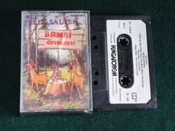 Felix Salten: Bambi Gyermekei (1985) MC - Fekete házas kiadás - NM borító!