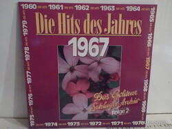 NAGYLEMEZ - 1967 év - SUPER HITS - BAKELIT - NÉMET - HIBÁTLAN
