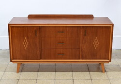Intarzia betétes komód - retro, vintage, design