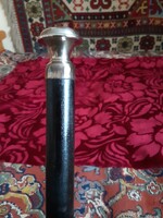 Silver Walking Cane - Equestrian Stick