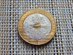 FRANCIA  20 Francs  1992