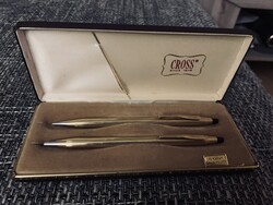 CROSS 10 KT ROLLED GOLD toll+ceruza készlet!!!Eredeti dobozában,hibátlan állapotban!!!