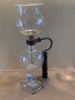 Ikonikus Schott Jena "Sintrax" vákuumos kávéfőző