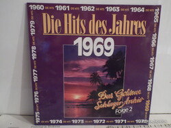 NAGYLEMEZ  - 1969 év - SUPER HITS  - BAKELIT - NÉMET - HIBÁTLAN