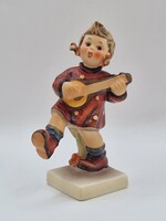 Hummel Goebel figura 86 zenélő kislány TMK5 11.5cm