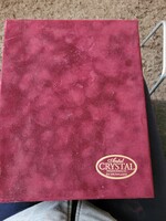 Kristálypohár készlet új