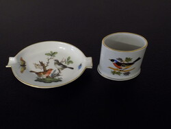 2 db Rothschild Mintás  Herendi!