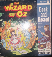 1960-as évek, hét darab amerikai mese kislemez, mesekönyvekkel