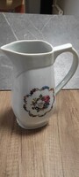 Zsolnay porcelán – Virágmintás kancsó