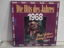 NAGYLEMEZ - 1968 év - SUPER HITS - BAKELIT - NÉMET - HIBÁTLAN