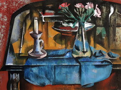 Óvári László: Asztali csendélet, garanciával