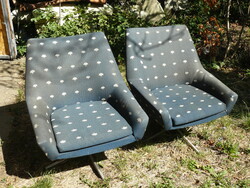 Régi , retró forgófotel pár , felújítandó