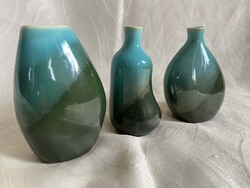 VINTAGE IKEA DESIGN KERÁMIA VÁZA 3 DARABOS KOLLEKCIÓ