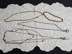 3 db-os nyaklánc + 1 karlánc csomag, több féle, méretek a képeken