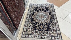 4230 ÁLOMSZÉP Iráni Nain selyemkontúros kézi gyapjú perzsa szőnyeg 67X138CM